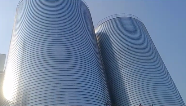 丽江2座混凝土高架卷板仓